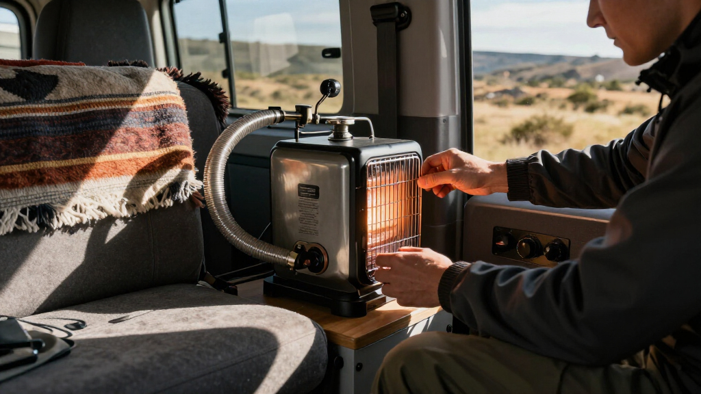 portable diesel heater for overlanding