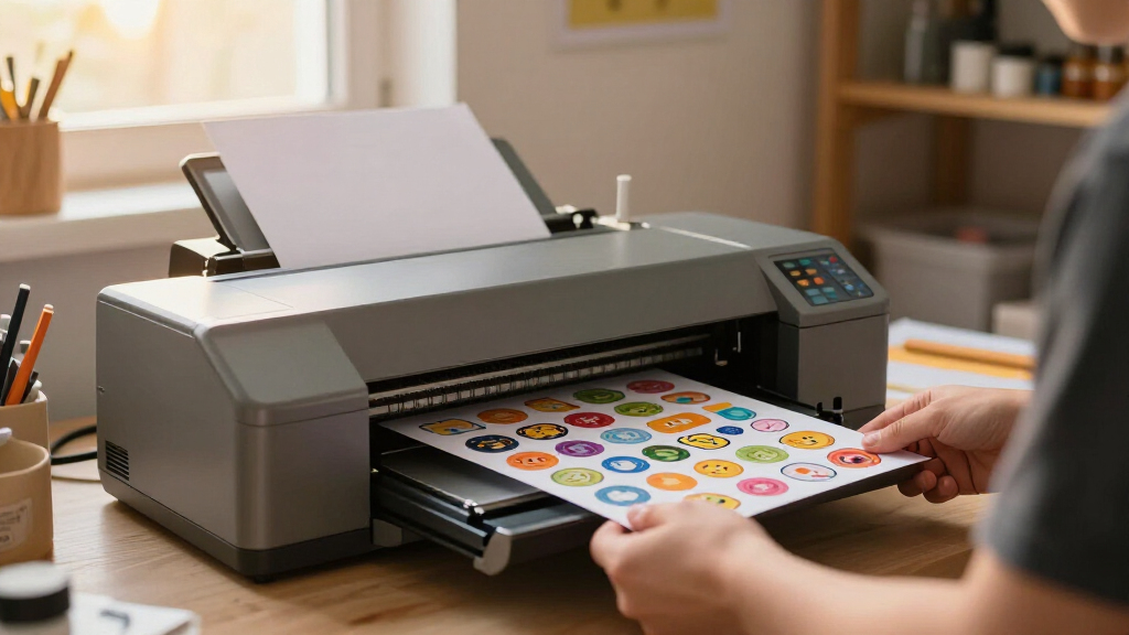 wide format printer for sticker printing