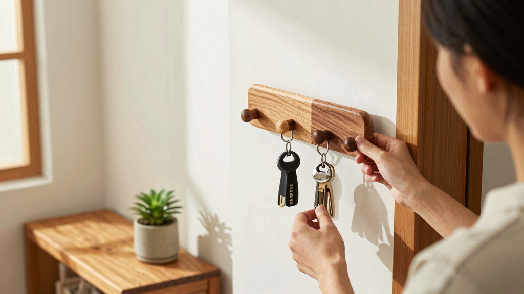 wooden key holders