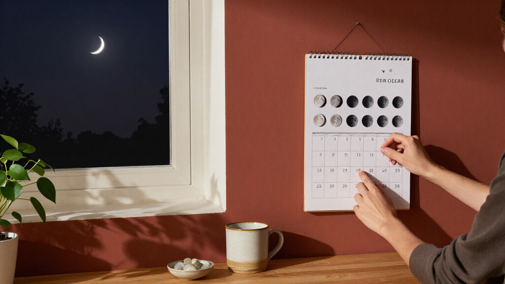 moon phase wall calendars