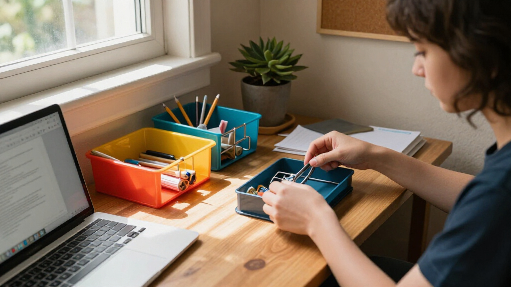 desk organizers for students