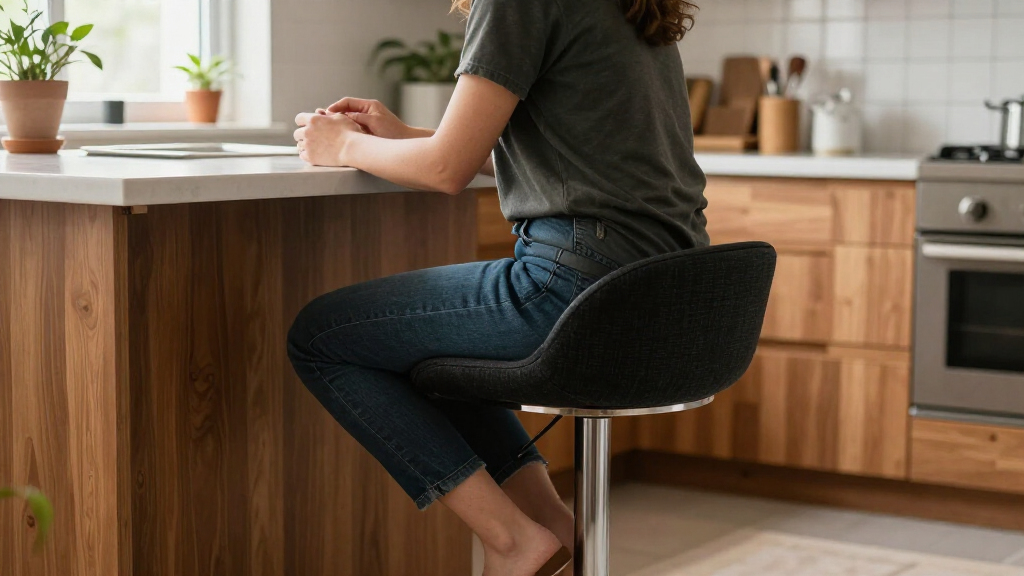 swivel bar stools set