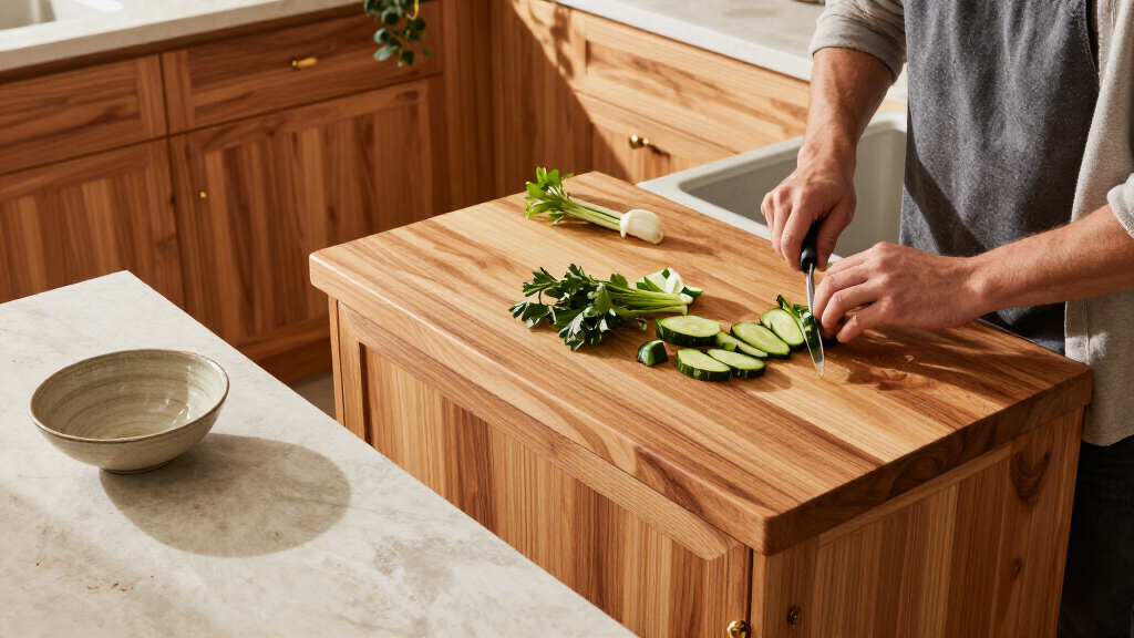best natural maple kitchen cabinets