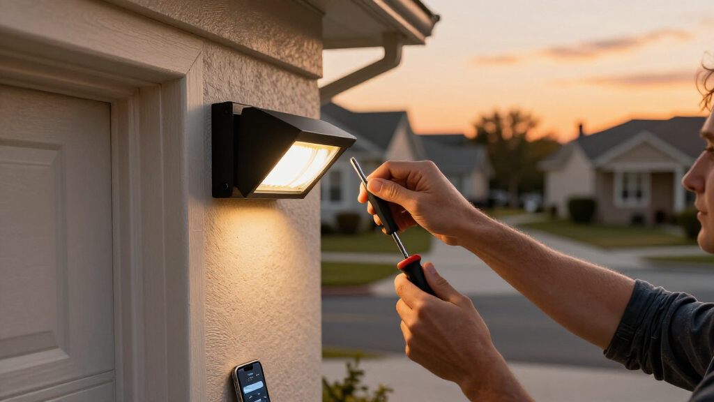 smart floodlight