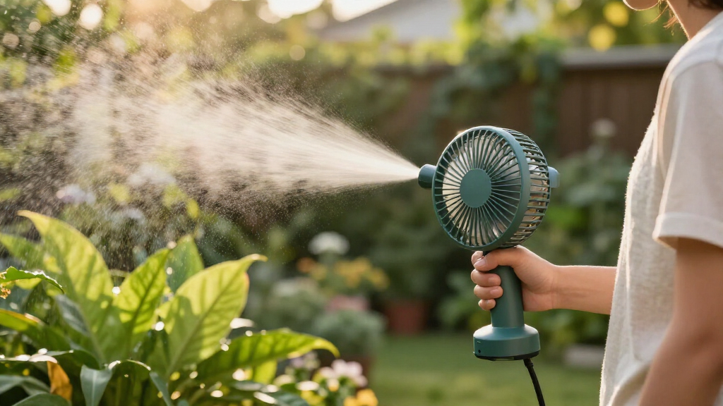 best cordless misting fans