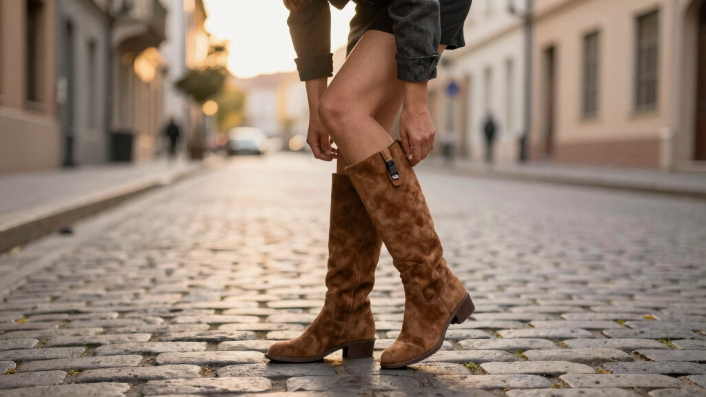 best knee-high suede boots