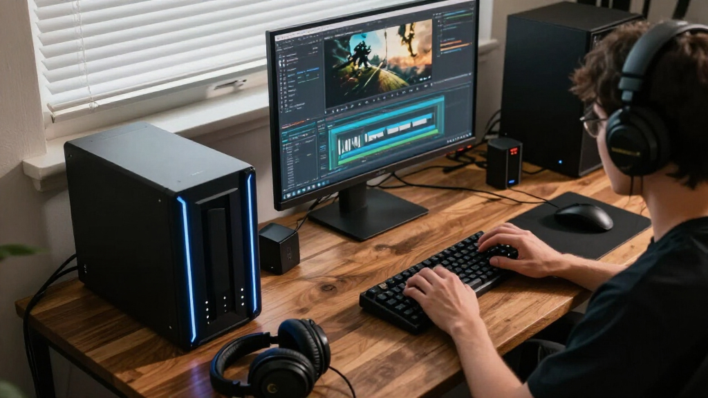 best NAS for video editing and gaming