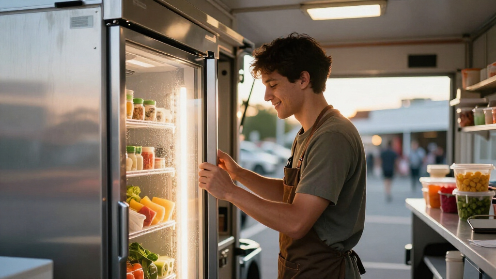 top rated commercial fridge for food truck