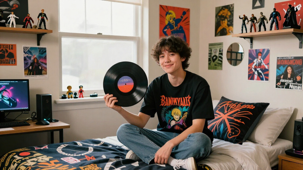 pop culture themed dorm decor