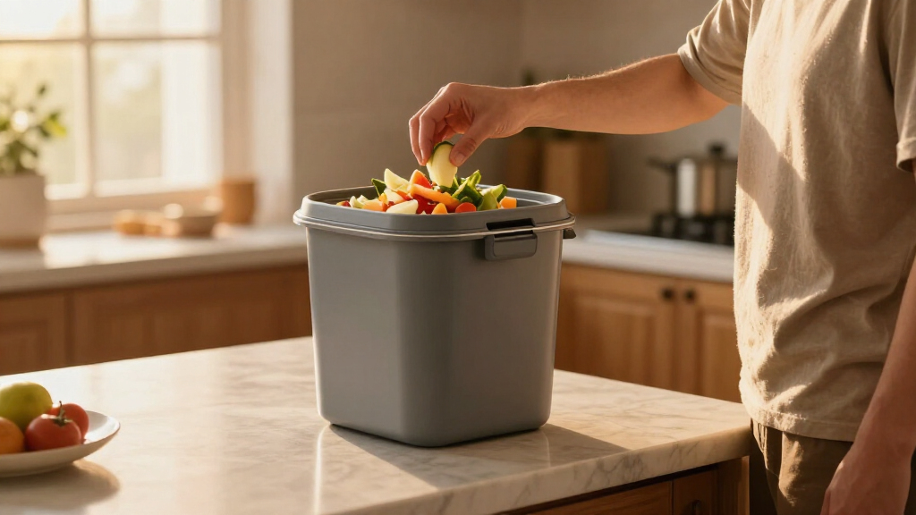 electric compost bin for kitchen