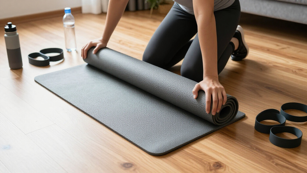 compact foldable exercise mats