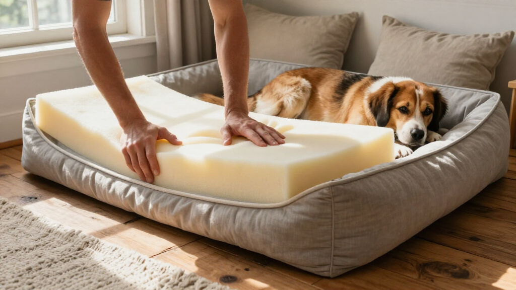 best memory foam dog bed for giant breeds