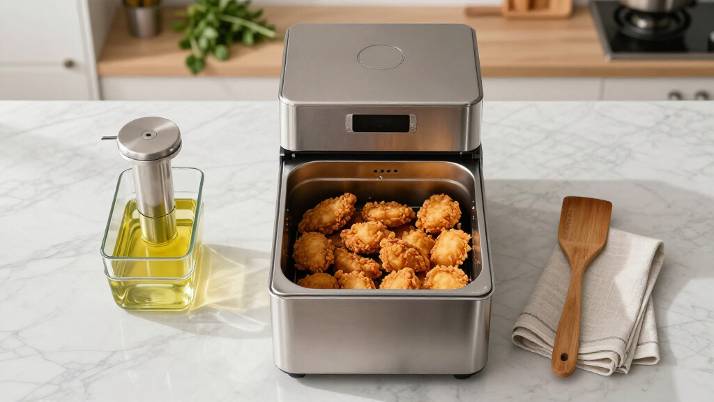 best countertop deep fryer with oil filtration