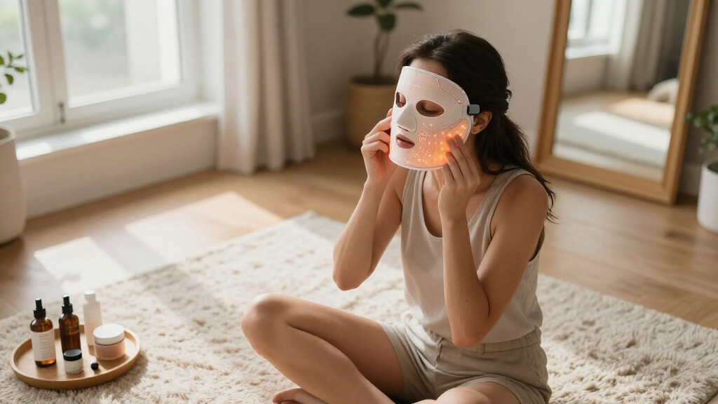 led face mask for hyperpigmentation