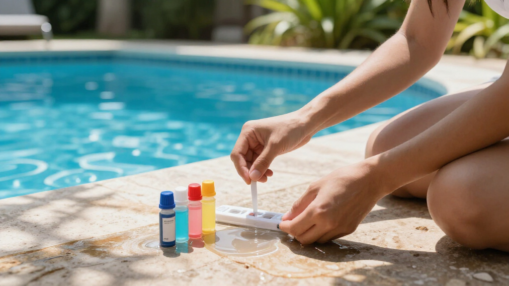 pool chemical test kits