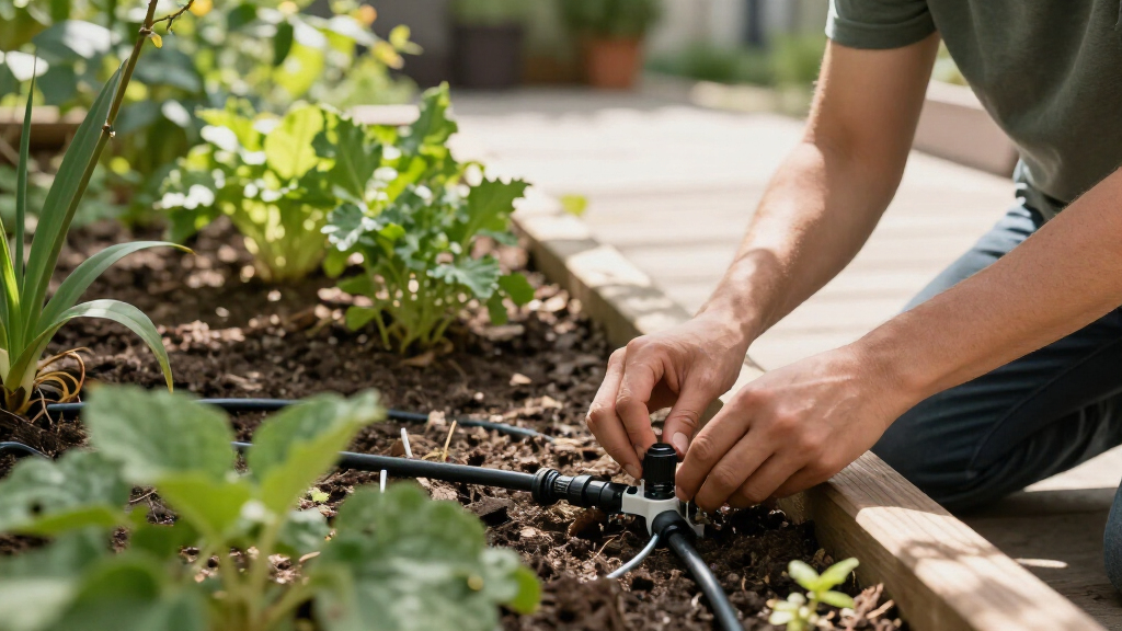 best drip irrigation kit for raised bed gardens