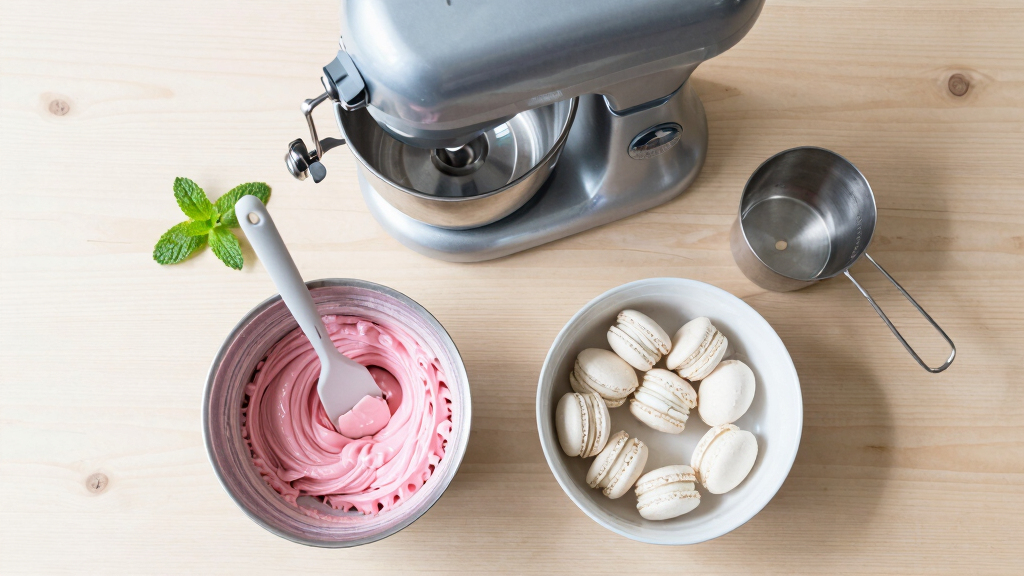 stand mixer for macarons batter