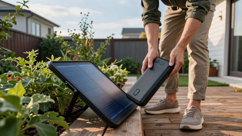 portable solar power banks