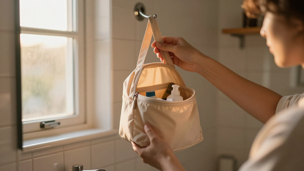 hanging toiletry bag