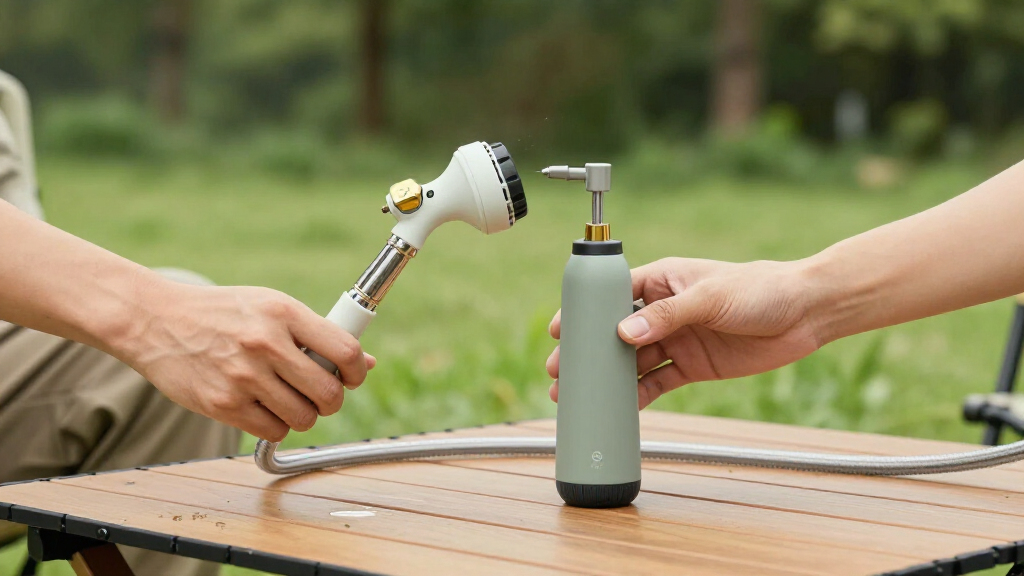 best portable camping shower with pump