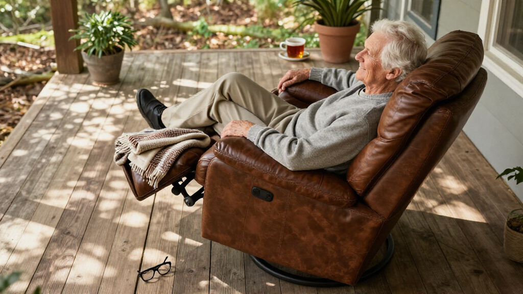 leather lift chair recliner durable