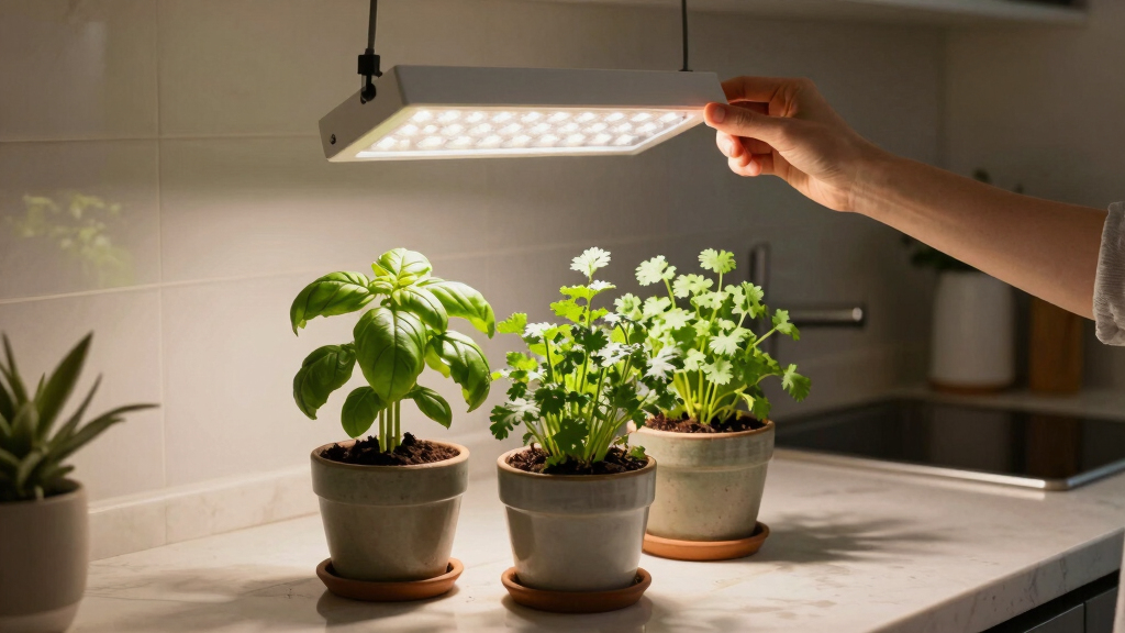 best led grow light for herbs indoors