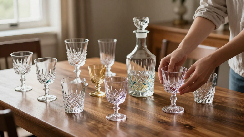 best vintage glassware sets