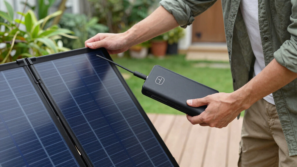 portable solar power banks