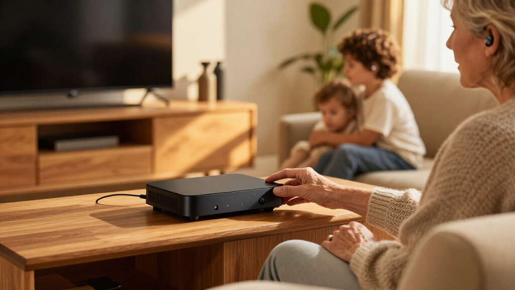 Bluetooth TV streamers for hearing aids