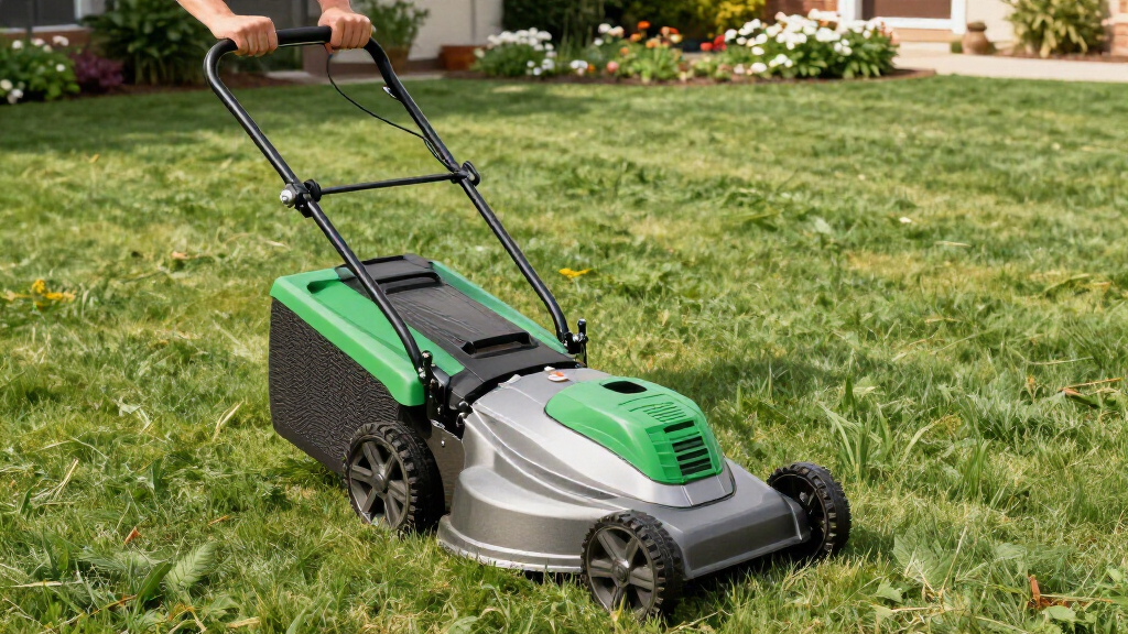 electric lawn mower
