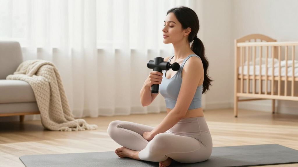 massage guns for postpartum mindfulness