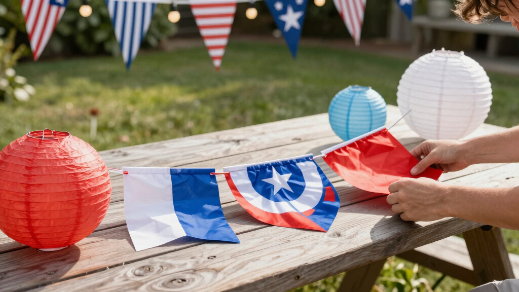 patriotic outdoor party supplies