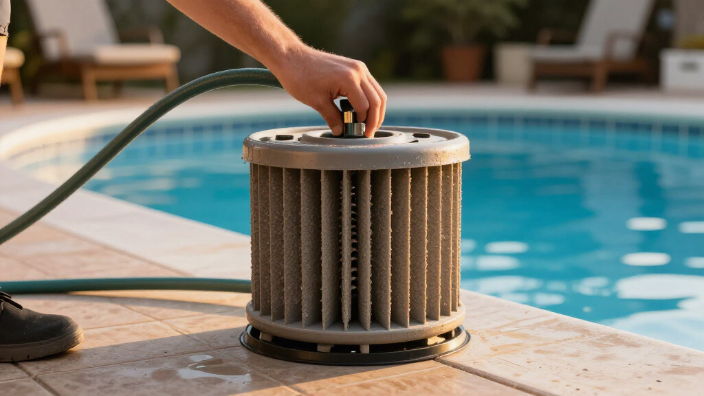 de pool filter 72 sq ft