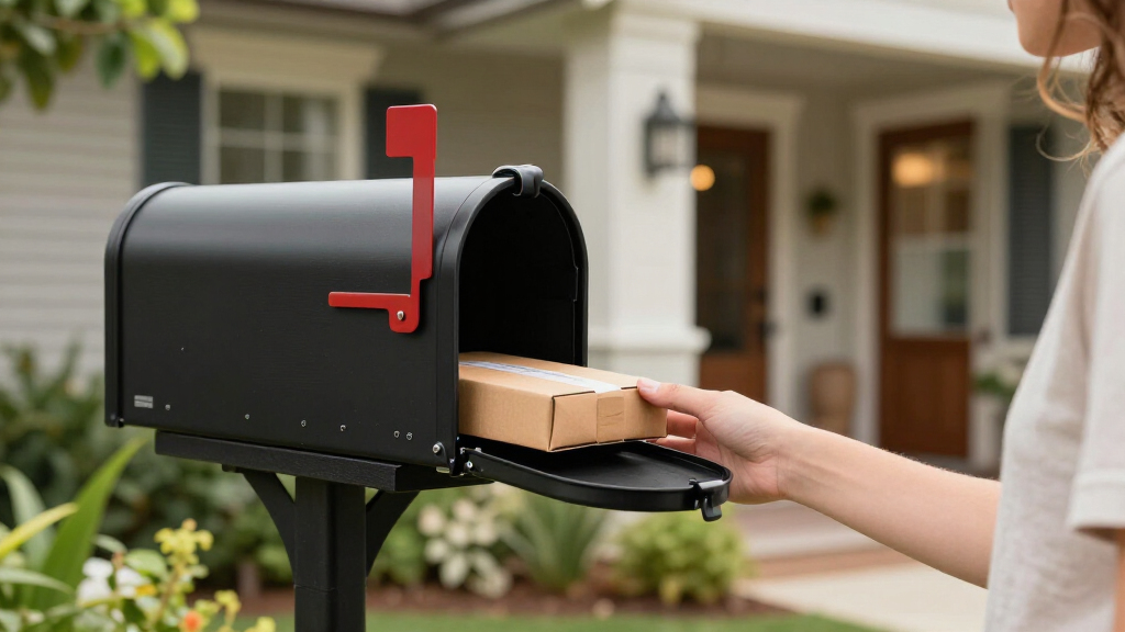 best smart mailbox package box premium