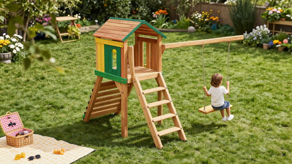 outdoor playsets for backyards