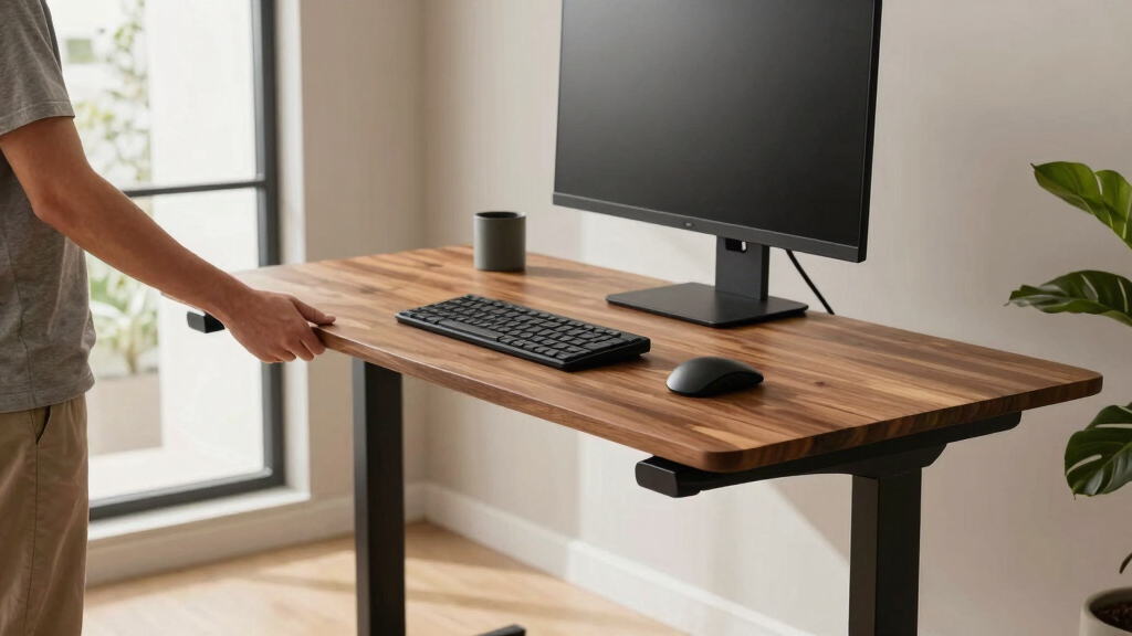 best standing desk for home office premium