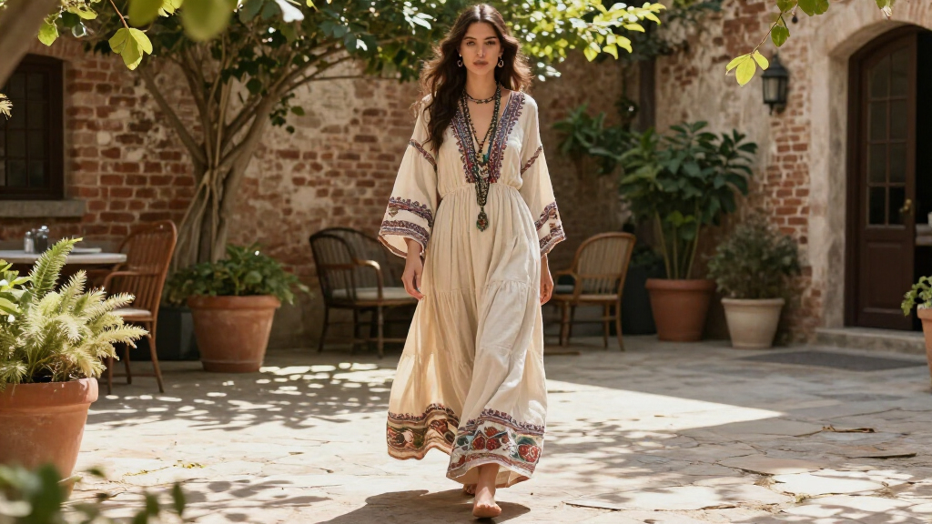 best modern bohemian women's clothing