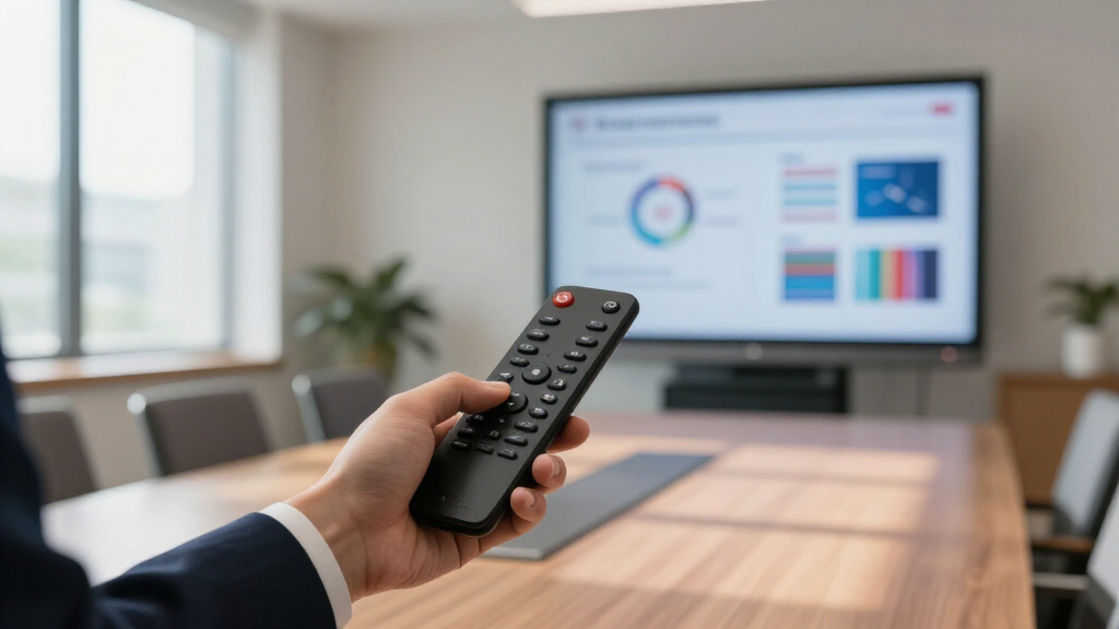 business presentation remote