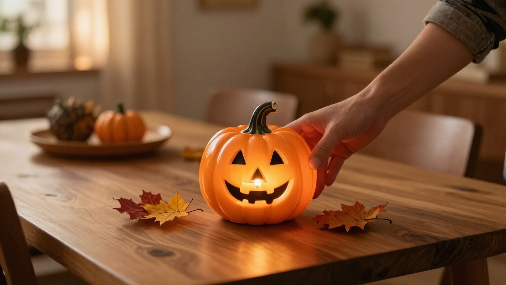 Halloween candle holders