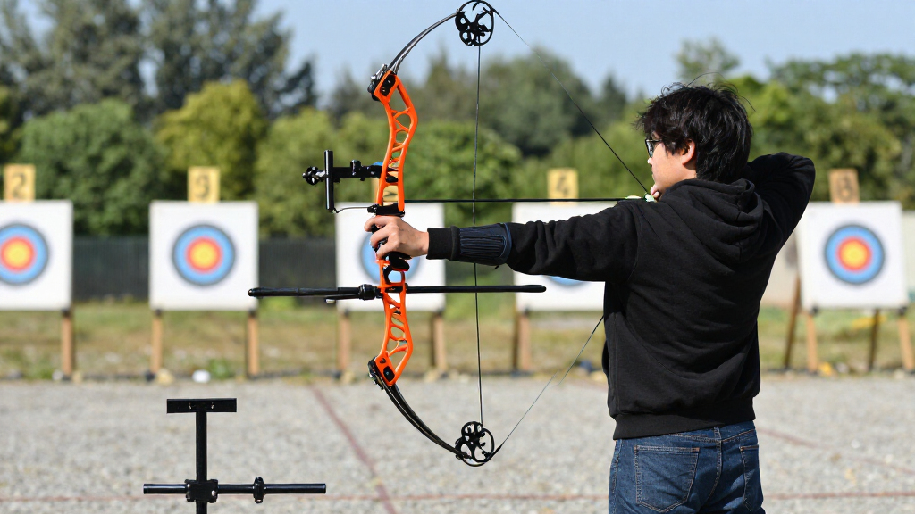 compound bow for target shooting