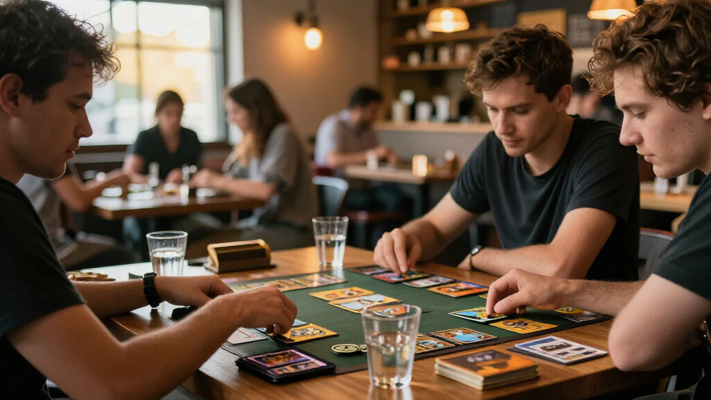 collectible card game play tables