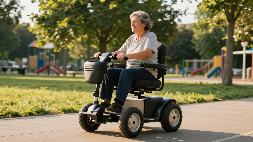 4 wheel mobility scooters for stability