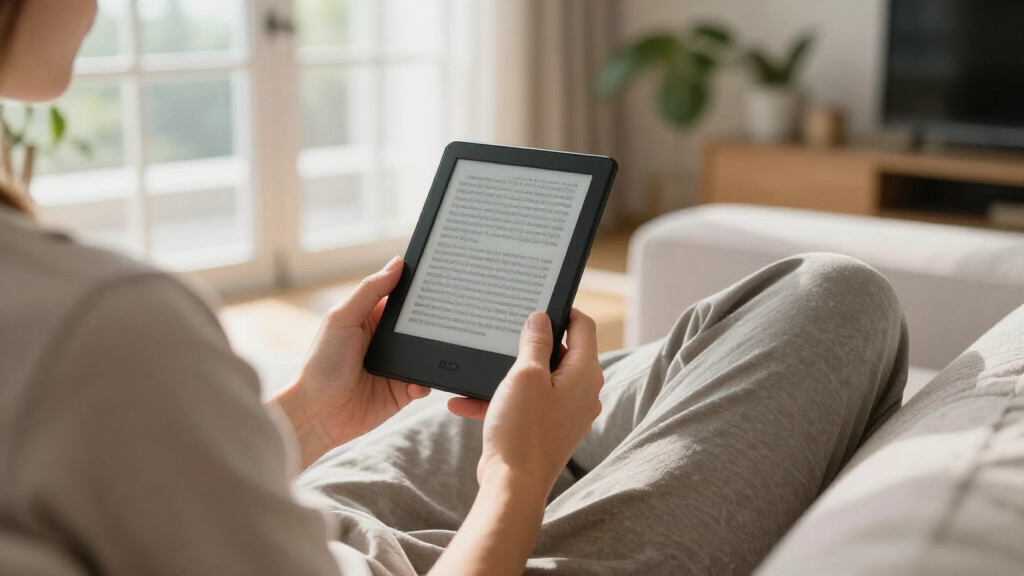 e reader lightweight glare free