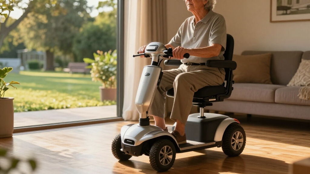 mobility scooter for outdoor and indoor combo