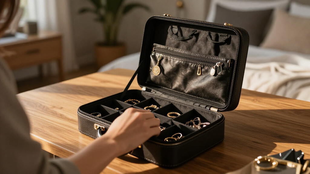 best travel jewelry cases with anti tangle design amazon