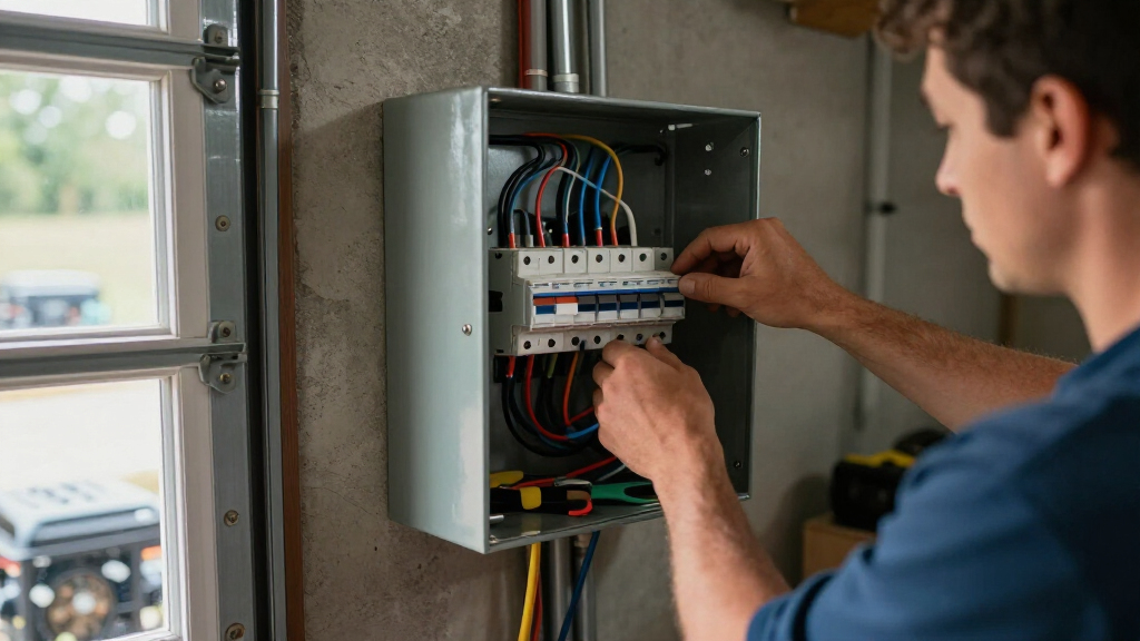 sub panel kits for generator circuits