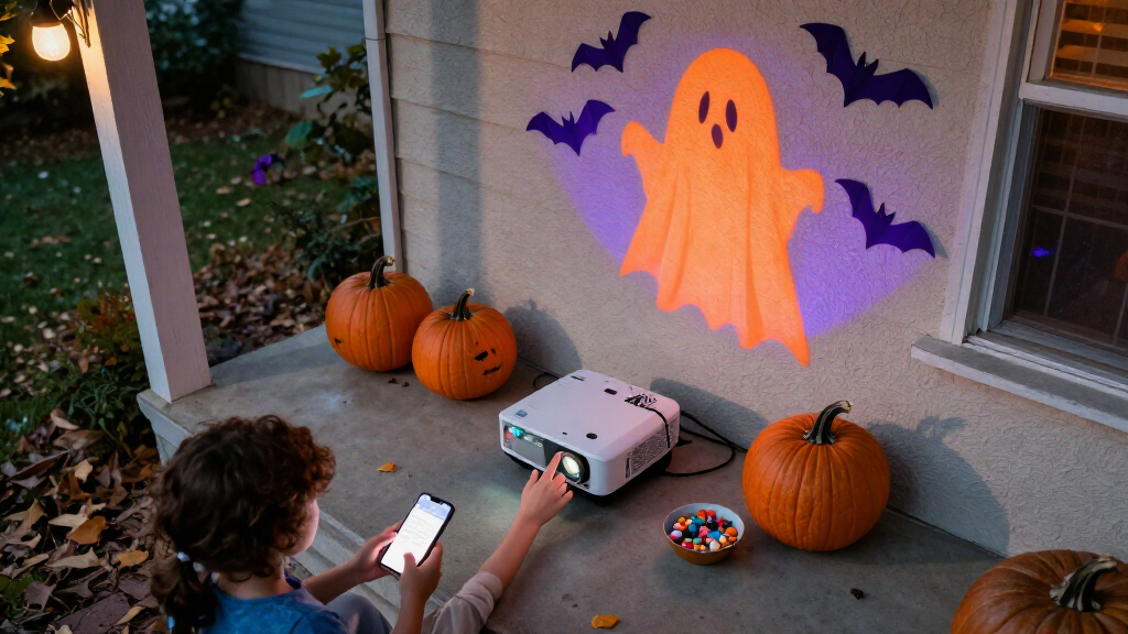 smart Halloween projectors