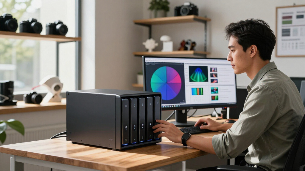 best professional 8-bay NAS storage system for photogrammetry projects