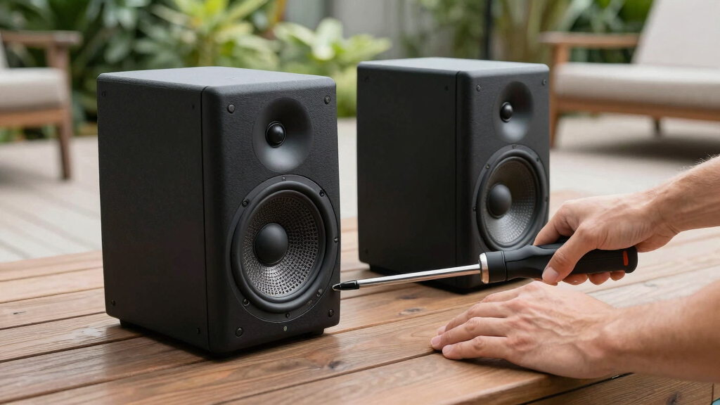 high-fidelity outdoor speakers