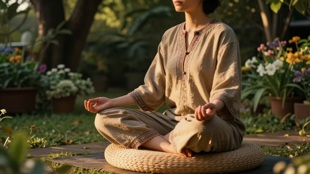 meditation cushions